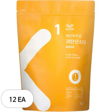 레인보우샵 과탄산소다 베이직, 3kg, 12개