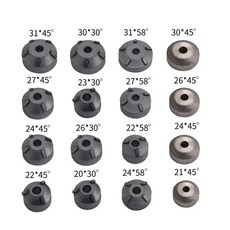 전체 세트 밸브 리머 커터 그라인딩 휠 공구 홀더 오토바이 엔진