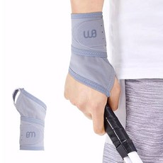 엄지형 압박 손목 보호대 통기성 스포츠 손목지지대, 1개, 그레이