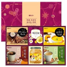 [담터] 다담 종합세트 1개입/ 명절 선물세트/국산차, 1g, 1개, 상세 설명 참조, 상세 설명 참조, 상세 설명 참조