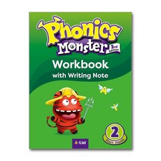 A*List Phonics Monster Workbook 2 (Workbook + Writing Note)