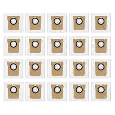 사이드 브러시 메인 브러시 천 먼지 봉투 샤오미 5 Pro/OV21CN/OV21GL 로봇 진공 교체 액세서리 부품 용 H, 19 20pcs Dust Bag