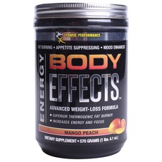 POWER PERFORMANCE 活力運動補給沖泡飲 芒果水蜜桃口味, 570g, 1罐