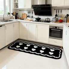 두카티 오토바이 카펫 차고매트 폴리에스터 모터 애호가 디스플레이 바닥 홈 데코레이션, 03 Eblack, 03 40x120cm