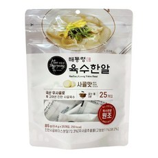 해통령 육수한알 사골맛, 85g, 1개