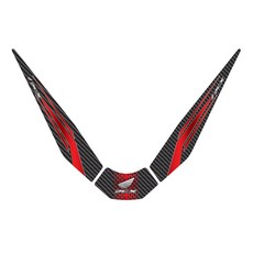 21-23년 혼다 PCX125 프론트 가니쉬 스티커 단품 튜닝 데칼스티커 국내산, 레드, 1개