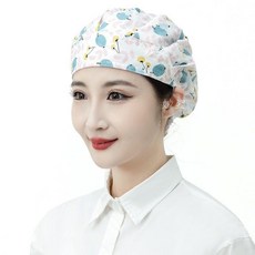 工作帽 防油煙廚師帽 廚房衛生帽, 初春果實-, 1個