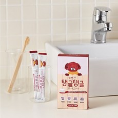 탱글탱글 휴대용 구강청결제 스틱, 2개