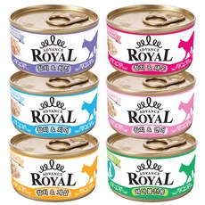 로얄 어드밴스 캔 콤보 (1box/24개입) 고양이 캔 간식 통조림, 어드밴스 콤보, 85g, 24개