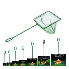 물멍 수족관 피쉬넷 Fish Net 뜰채 수족관 어항 관상어 열대어 뜰채 3인치, 1개