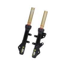 NCY N-17 四代勁戰 征服者前叉 悠活版/山海版 金/彩鈦 前叉內管 改裝前叉, 1個, 悠活版-金色, 金色