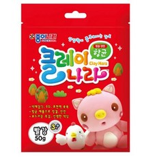 클레이나라미니2500/빨강/종이나라, 상세설명 참조, 없음