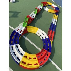 360도 미니카 트랙 타미야호환 다용도 묘기 경주대회 활주로 2트랙, 02.4륜 구동 인터체인지 트랙, 1개