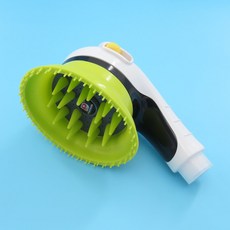 애완동물용 마사지 샤워헤드 강아지 고양이 목욕솔 브러시 목욕장갑 실리콘 바디브러쉬 각질제거 샤워솔, 1개, 1.5미터 화이트 샤워 호스