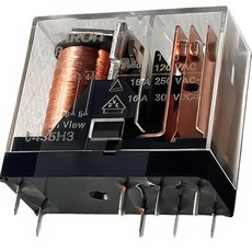 Omron G2R-1-E DC12 SPDT 16A PCB 파워 릴레이 대용량 380VAC125VDC 291325.5mm 투명 케이스 스루홀 HVAC어플라이언스산업 제어용 코일