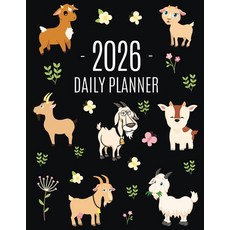 (영문도서)Goat Planner 2026: Daily Organizer: January-December (12 Months) Beautiful Agend... Paperback, Semsoli, English, 9781965994795