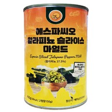 먹방상회 에스파씨오 할라피뇨 마일드 슬라이스 400그램 x5EA