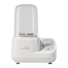 新款嬰兒暖奶一體二合一寶寶靜音智能電動全自動恆溫保溫搖奶器, 1個, 1L, 白色:升級款