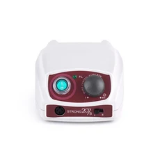 강력한 210 마라톤 파워 컨트롤 박스 마이크로 모터 핸드피스용 65W 매니큐어 기계 전기 네일 드릴 페달 장, 01 110V US Plug, 02 Strong 207B