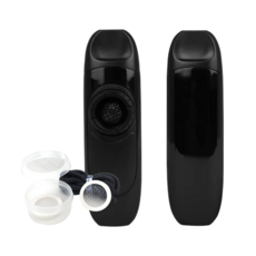 슈페라 휴대용 플라스틱 카주 떨림막 악기, 1개, 블랙, SCK-120