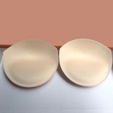 小薇的店 小胸妹新款加厚水饺墊/ 泳装用加厚提胸/魔術胸墊特價190元NO.0350膚色, 1個, F