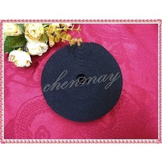 44-0043-B＊修改衣服DIY特區＊1-1/8吋(28mm)36碼黑色高級鬆緊帶＊持久耐用彈性特佳伸展性強, 1個