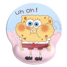 滑鼠墊護腕 柴犬滑鼠墊 立體滑鼠墊 辦公用品 手腕滑鼠墊 可愛滑鼠墊 台灣24H發貨, 1個, 軟萌系滑鼠墊(買一送一，贈送隱藏版)