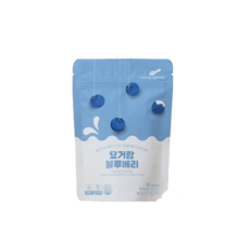 리틀스푼 요거트 큐브스낵 블루베리 10봉, 블루베리맛, 16g, 1개