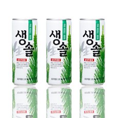 캔음료 솔잎음료 일화 생솔 240mlx30캔, 30개, 240ml