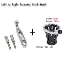 스즈키대로 M/C50 M 50 C90 M109 용 오토바이 액세서리 물병 홀더 퍼치 마운트 음료 홀더 마시는 브래킷, J