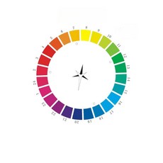 퍼스널 컬러 가이드 색조표 매뉴얼 조색표 포스터 진단, 일본 한국 60 x 80 커버지, 1개, 기본 색상