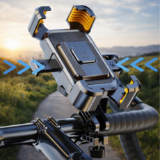 그로우파파 자전거휴대폰거치대 핸드폰, 1개, 핸들바형