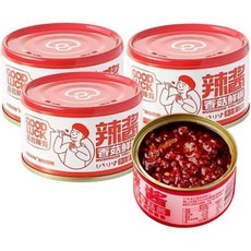 소스 표고버섯 매운 고추장 엄선된 재료 장인의 기술 짠맛과 매운맛 향신료 마라장 밥반찬 냄비용 가약마제면 맛있는 명산 식재료 신선한 고추, 80g