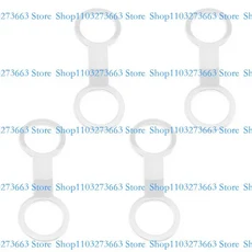 R6FE 4PCS 실리콘 스노클링 스트랩 골키퍼 다이빙 범용 플라스틱 클립 마스크 튜브 홀더 액세서리, 02 Clear, 01 빠른  Mainland