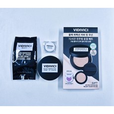 [신규컬러/블러시증정기획] 비디비치 블랙 퍼펙션 커버 핏 쿠션 기획, [본품+리필+블러시] 19NC 라이트, 1개