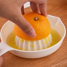 꼬비마켓 레몬즙기 레몬짜개착즙기스퀴저, 화이트