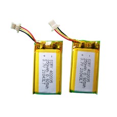 402035 리튬 폴리머 LiPo 배터리 042035 70mai 대시 캠 YI 미니 카메라 3.7V 250mAh용, [02] 2 pcs