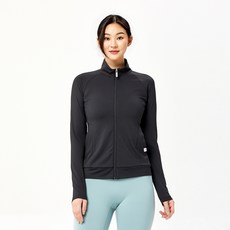 ecrea 輕瑜伽健身拉鍊套頭衫