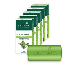 바이오티크 바질앤파슬리 비누, 150g, 5개입