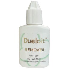 Dueloit 卸睫毛凝膠 溫和不刺激 快速清潔眼妝 15ml, 1個
