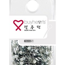 진주핀 1개입 색깔압정