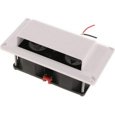 배기 팬 12V RV 측면 환기 공기 플라스틱 캠핑카 카라반 캠퍼 보트 마린 요트 흰색
