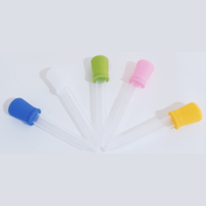 건코몰 프리미엄 안전 과학 실험용 어항청소 플라스틱 미니 스포이드 세트, 5개, 5ml