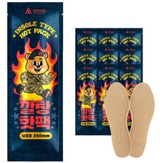 코마드 4중 발열 남성용 깔창 핫팩, 30개