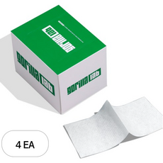 고릴라랩 2배 더 빵빵해진 이염방지 뚱시트, 100매, 4개