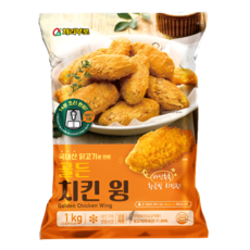 골든 치킨윙 국내산 닭 아랫날개 HACCP 1kg, 1개