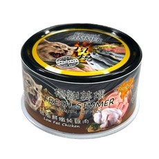 極鮮黑金貓罐 24罐組 80g 漁豐膳食鮮湯機能, 1個, 頂燒罐-低脂鮮嫩純雞肉,超取限一箱(過重運費另計)