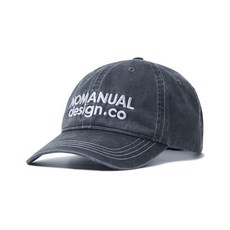노매뉴얼 STITCHED BALL CAP - WED CHARCOAL 530116