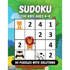 Sudoku for kids ages 4-8: Sudoku books for kids beginner kids ages 4-8 (Puzzles with Solutions) sof... Paperback, Independently Published, English, 9798554925801