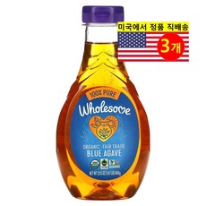 Wholesome Sweeteners 오가닉 블루아가베 666g 1개, 3개